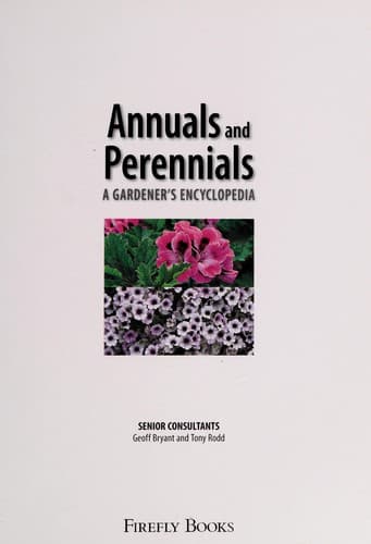 Tapa de Annuals and perennials