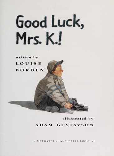 Tapa de Good luck, Mrs. K!