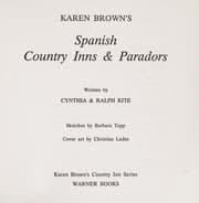 Tapa de Karen Brown's Spanish country inns & paradors (Karen Brown's country inn series)