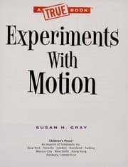 Tapa de Experiments with motion