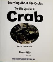 Tapa de The life cycle of a crab