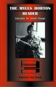 Tapa de The Myles Horton Reader