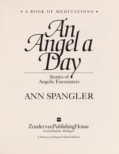 Tapa de An angel a day