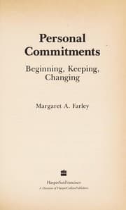 Tapa de Personal commitments