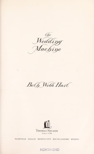 Tapa de The Wedding Machine