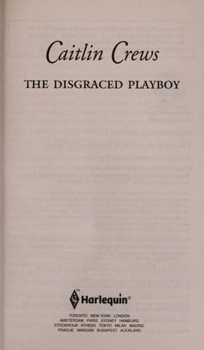 Tapa de The disgraced playboy