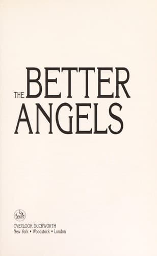 Tapa de The better angels