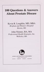 Tapa de 100 questions & answers about prostate disease