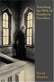 Tapa de Touching the web of southern novelists