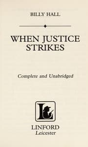 Tapa de When Justice Strikes