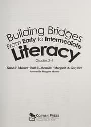 Tapa de Building bridges from early to intermediate literacy, grades 2-4