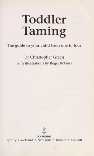 Tapa de Toddler Taming