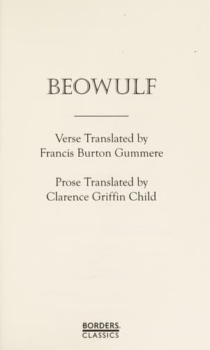 Tapa de Beowulf