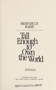 Tapa de Tall enough to own the world