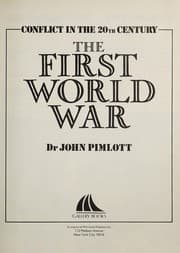 Tapa de The First World War