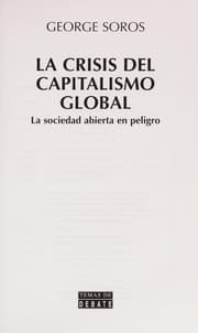 Tapa de La Crisis del capitalismo global