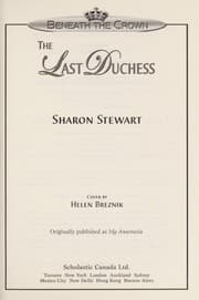 Tapa de The last duchess