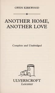 Tapa de Another home, another love