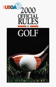 Tapa de The Official Rules of Golf 2000 (Official Rules of Golf, 2000)