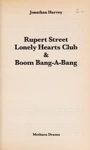Tapa de Rupert Street Lonely Hearts Club ; &, Boom bang-a-bang