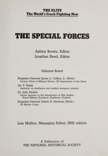 Tapa de The Special forces