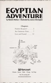 Tapa de Egyptian adventure