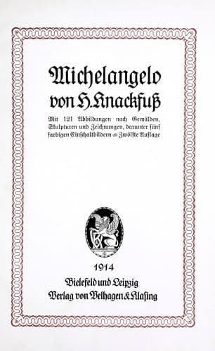 Tapa de Michelangelo