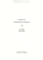 Tapa de Labour law