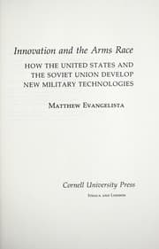 Tapa de Innovation and the Arms Race