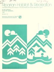 Tapa de Riparian habitats and recreation