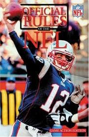 Tapa de Official Rules of the National Football League 2004 (Official Rules of the NFL)