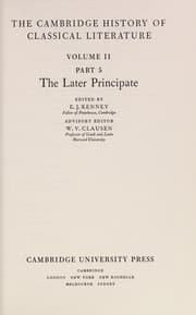 Tapa de Latin literature