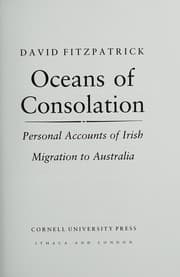Tapa de Oceans of consolation