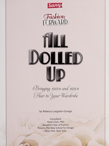 Tapa de All dolled up