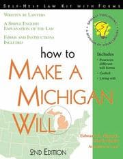 Tapa de How to make a Michigan will