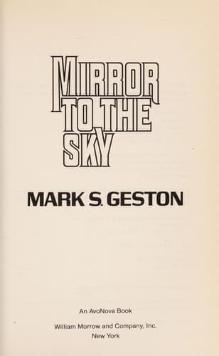 Tapa de Mirror to the sky