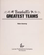 Tapa de Baseball's greatest teams