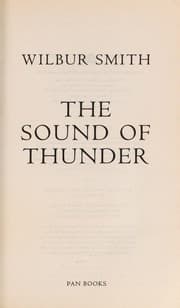 Tapa de The sound of thunder