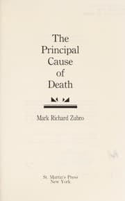 Tapa de The principal cause of death