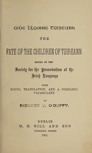 Tapa de Oidhe chloinne Tuireann =