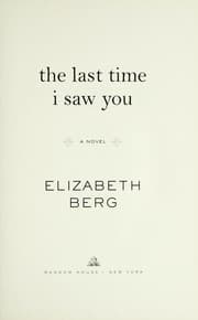 Tapa de The last time I saw you