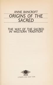 Tapa de Origins of the Sacred