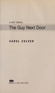 Tapa de The guy next door
