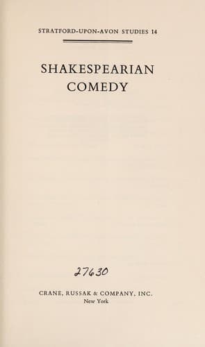 Tapa de Shakespearian comedy