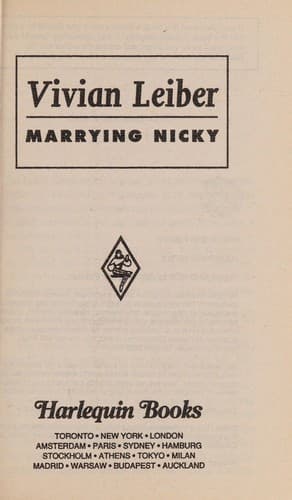 Tapa de Marrying Nicky
