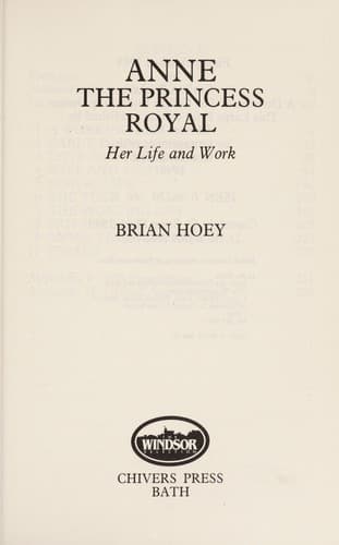 Tapa de Anne: The Princess Royal