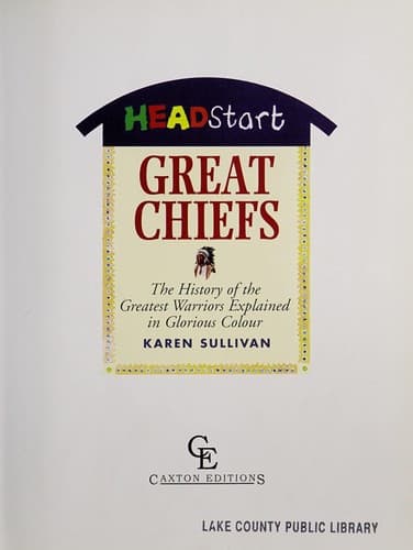 Tapa de Great Chiefs (Headstart)
