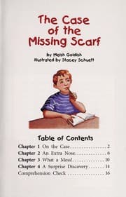 Tapa de The case of the missing scarf