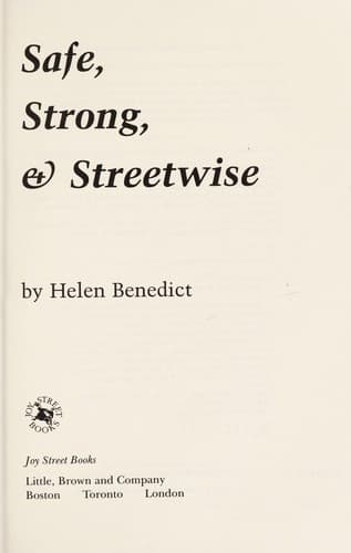 Tapa de Safe, strong & streetwise