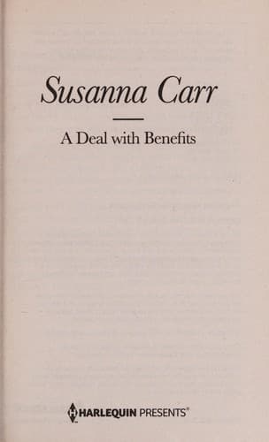 Tapa de A deal with benefits